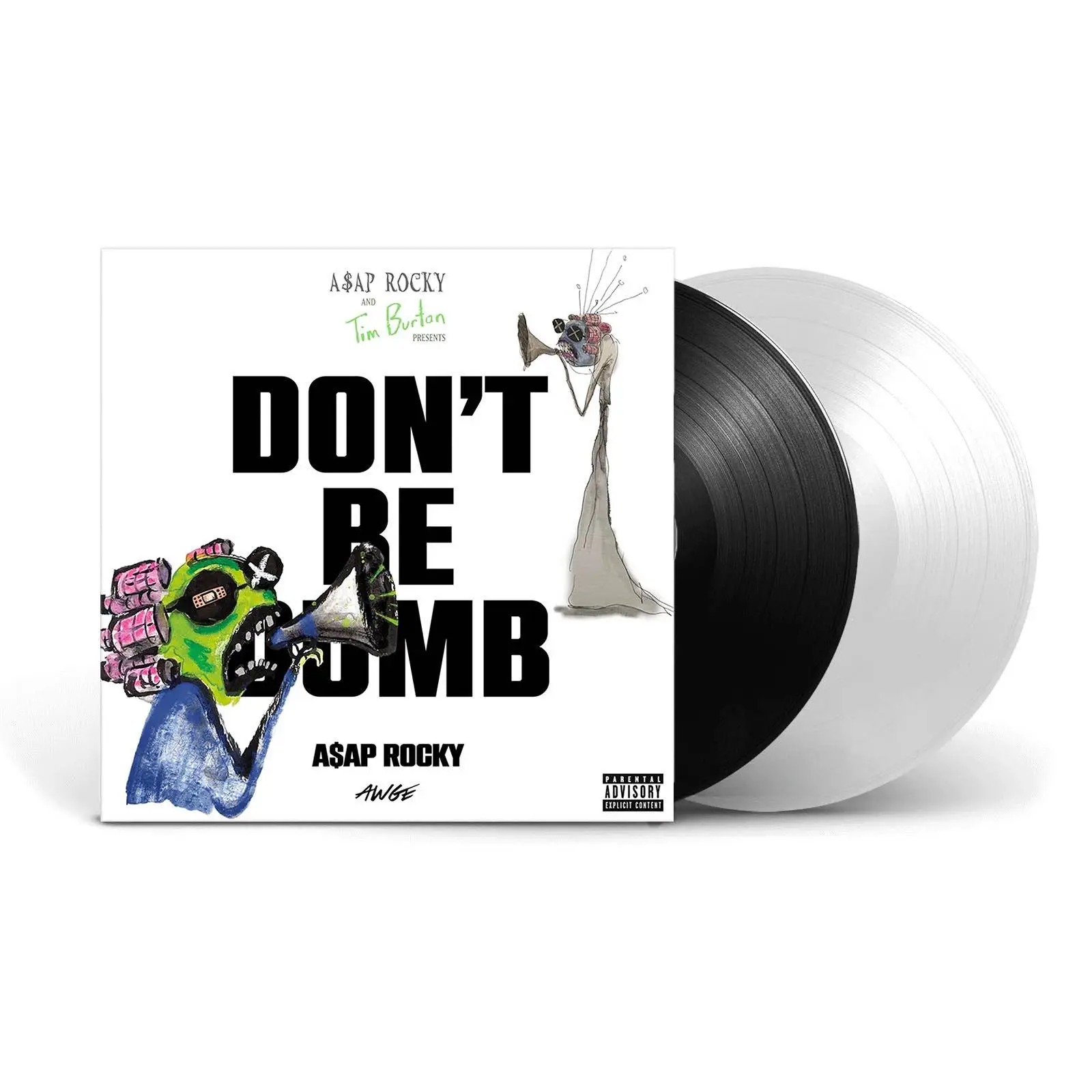 ASAP ROCKY - Don't Be Dumb (white)