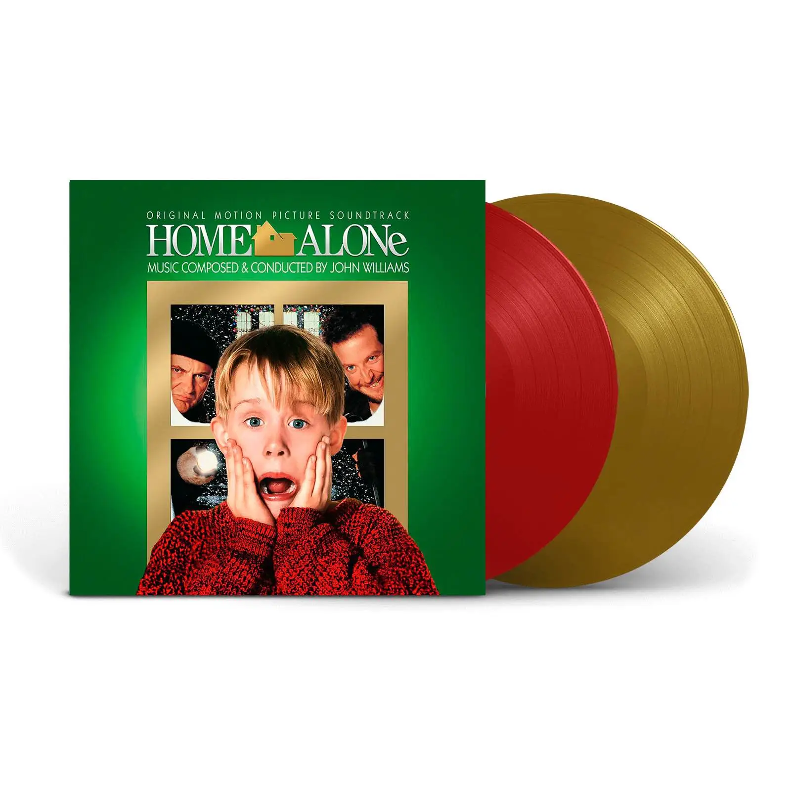 JOHN WILLIAMS - Home Alone: Original Motion Picture Soundtrack (red & gold) JOHN WILLIAMS - Home Alone: Original Motion Picture Soundtrack (red & gold)