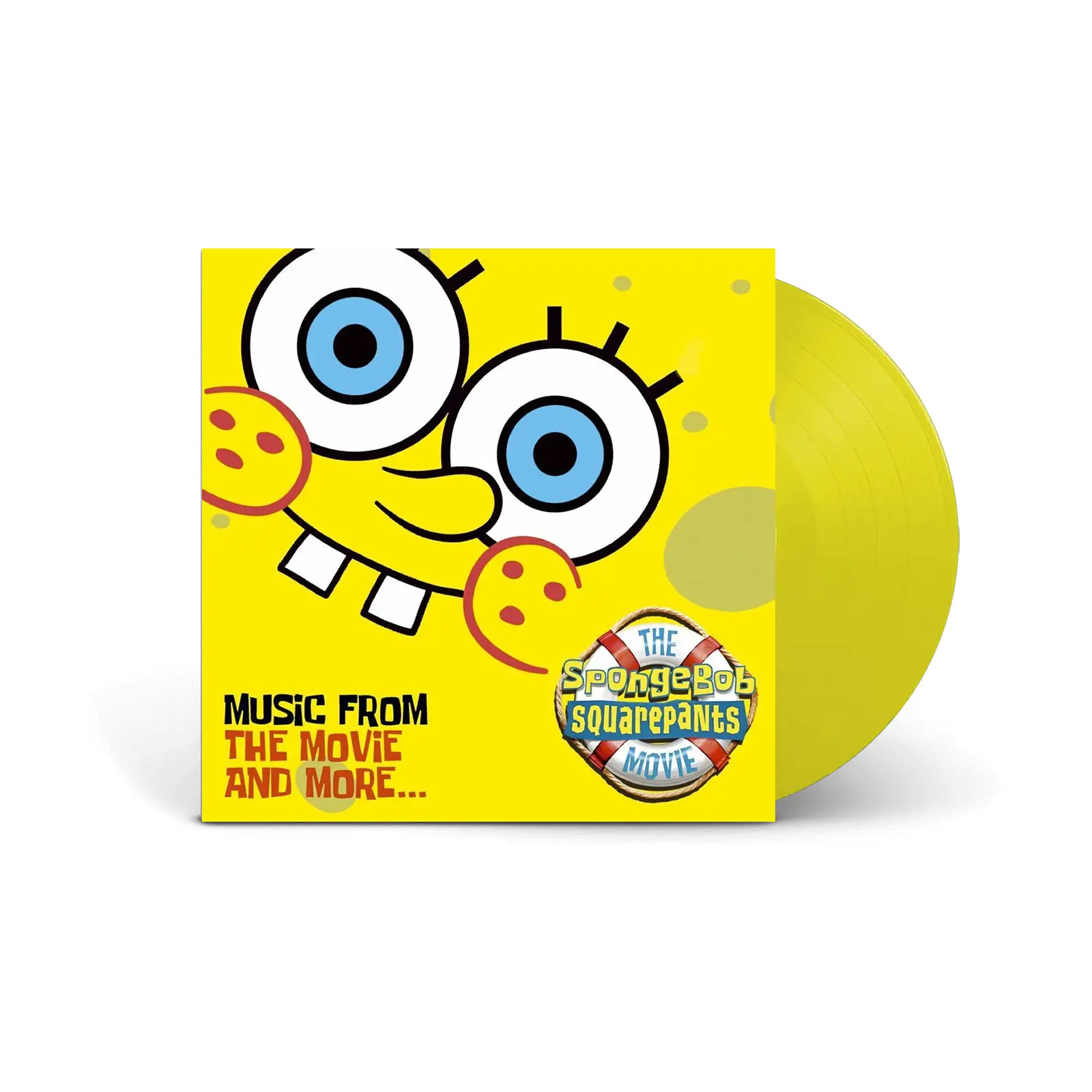 OST - The Spongebob Squarepants Movie: Music From The Movie And More (yellow transparent)