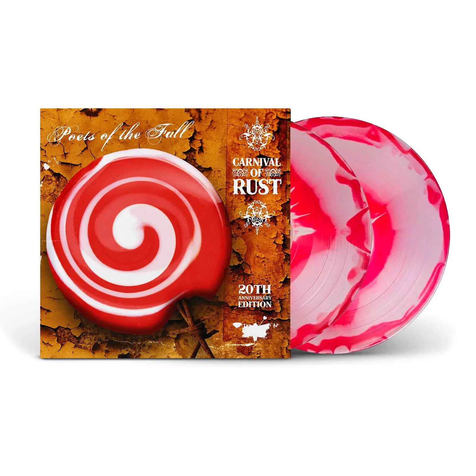 POETS OF THE FALL - Carnival Of Rust (red with white corona)