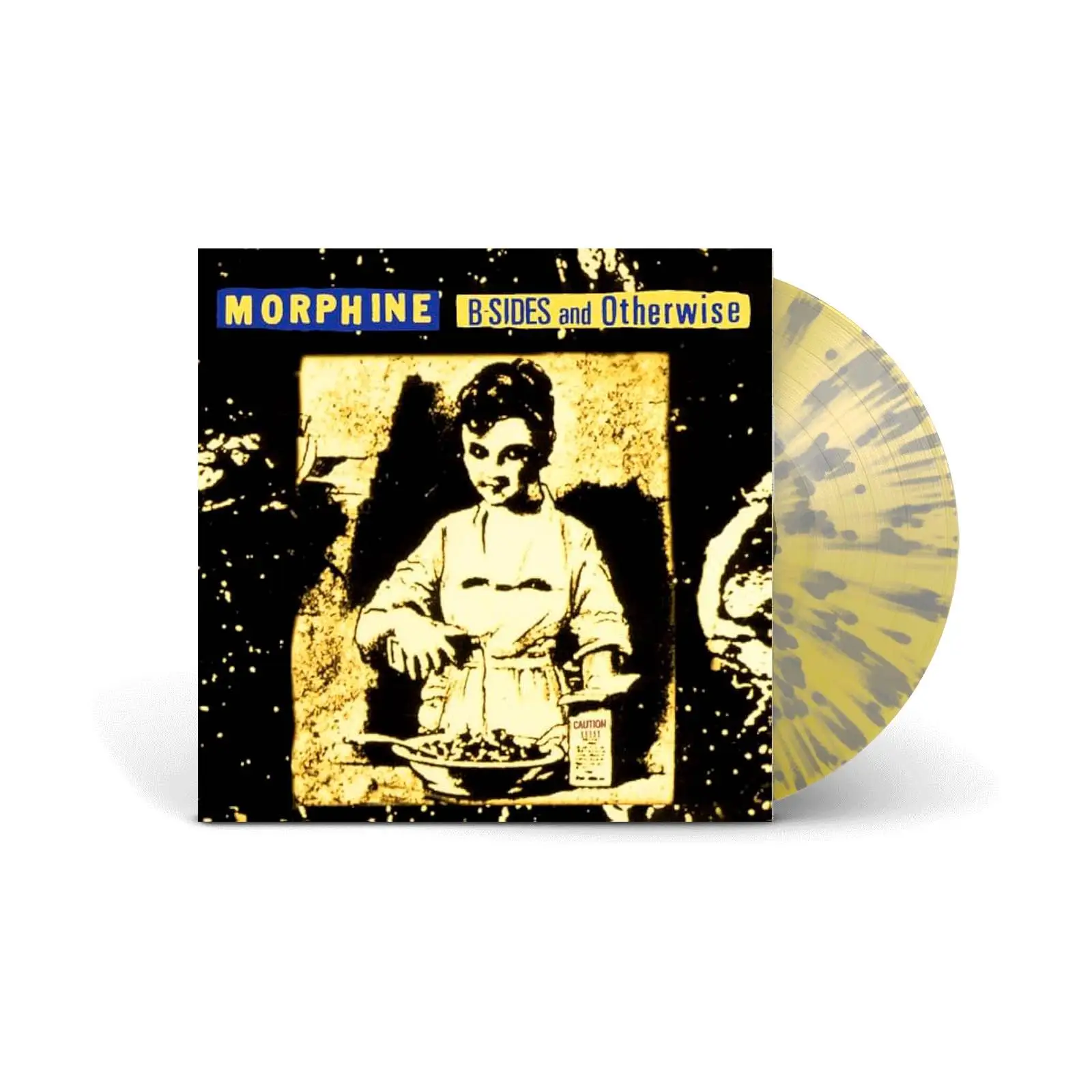 MORPHINE - B-Sides And Otherwise (lemonade-yellow with black marble) MORPHINE - B-Sides And Otherwise (lemonade-yellow with black marble)