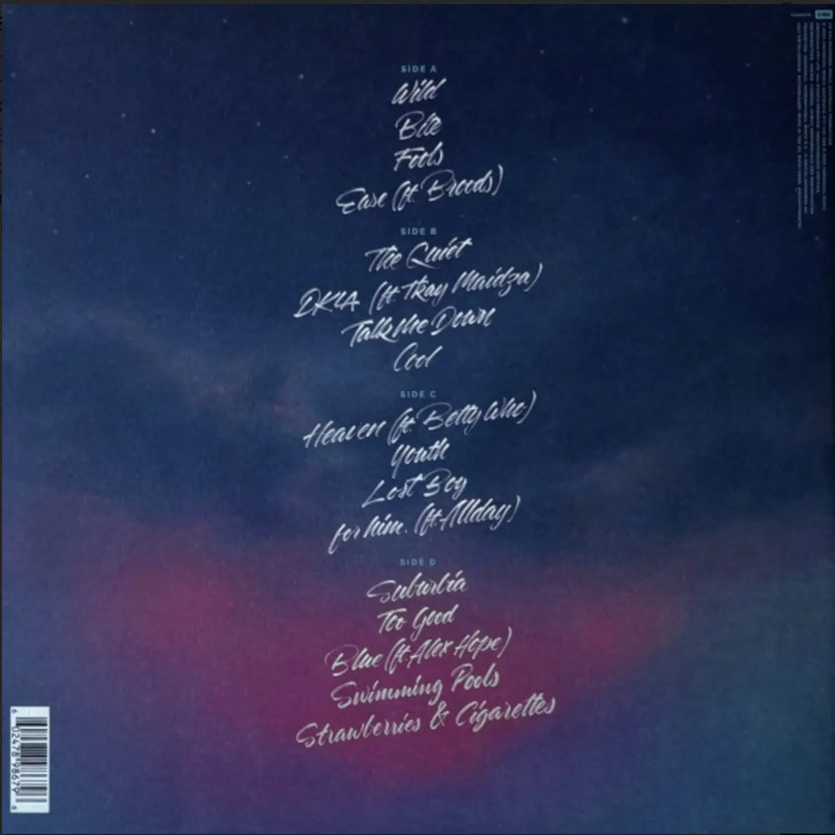 TROYE SIVAN - Blue Neighbourhood (pink & blue)