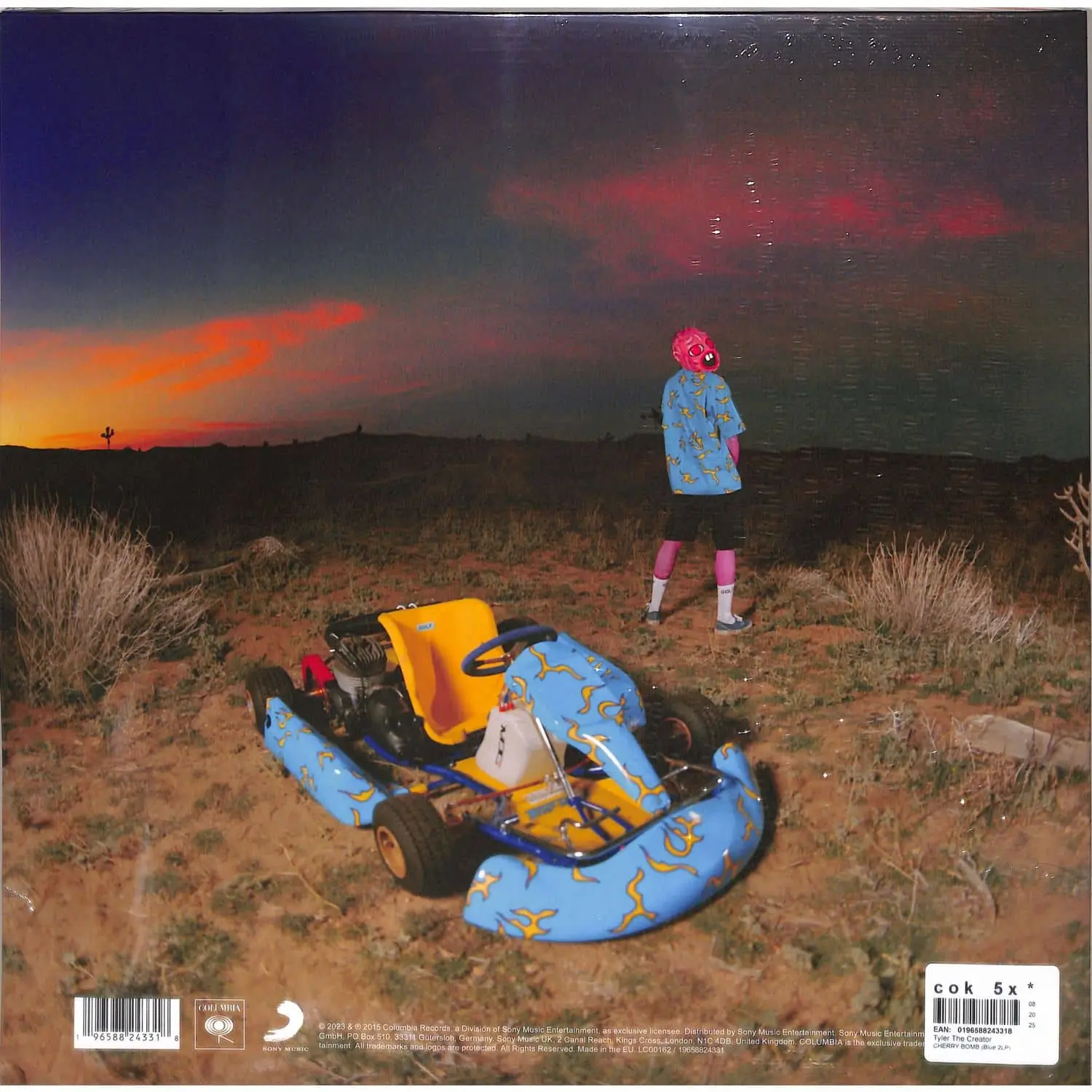 TYLER THE CREATOR - Cherry Bomb (blue translucent) TYLER THE CREATOR - Cherry Bomb (blue translucent)