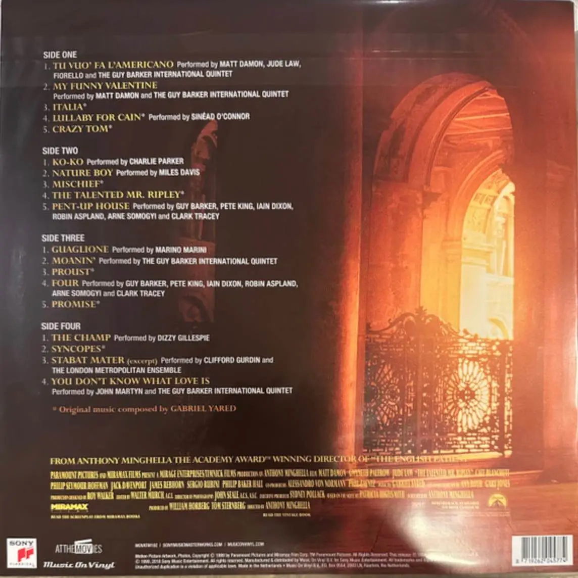 OST - The Talented Mr. Ripley (orange) OST - The Talented Mr. Ripley (orange)