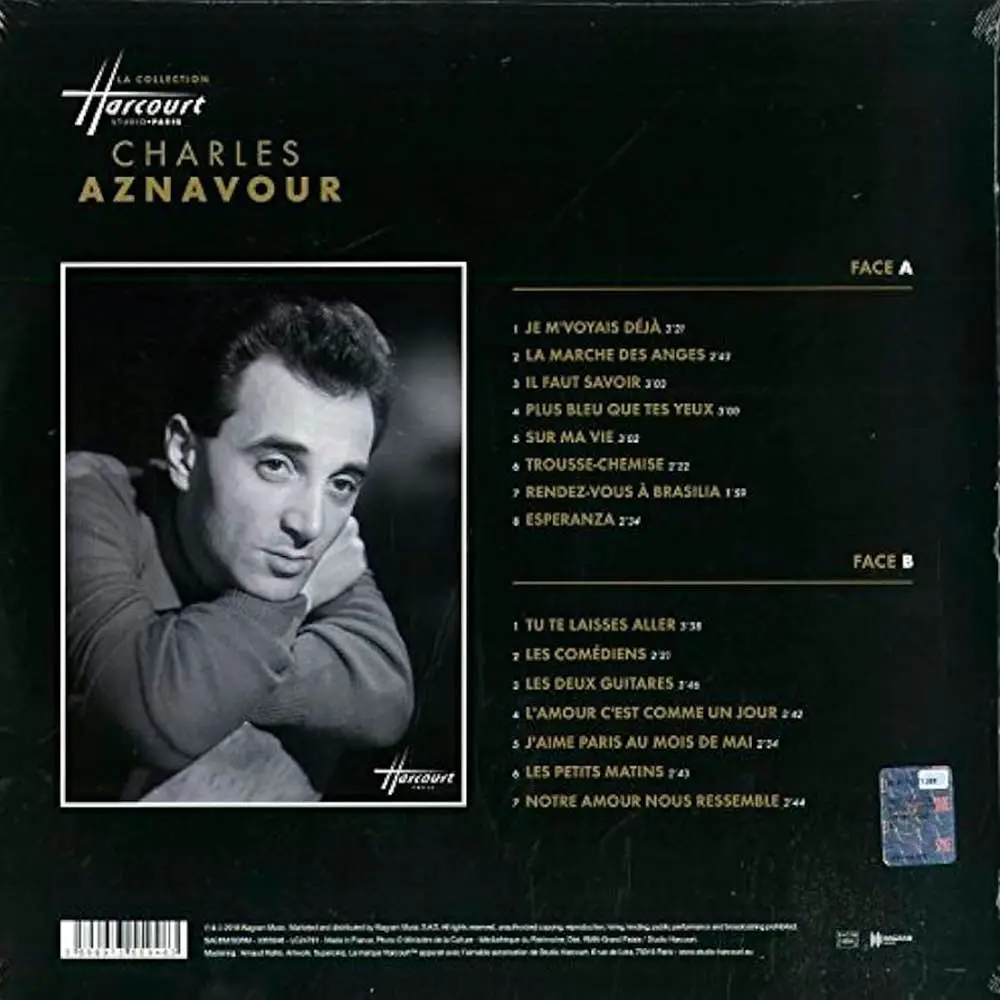 CHARLES AZNAVOUR - Charles Aznavour (white)