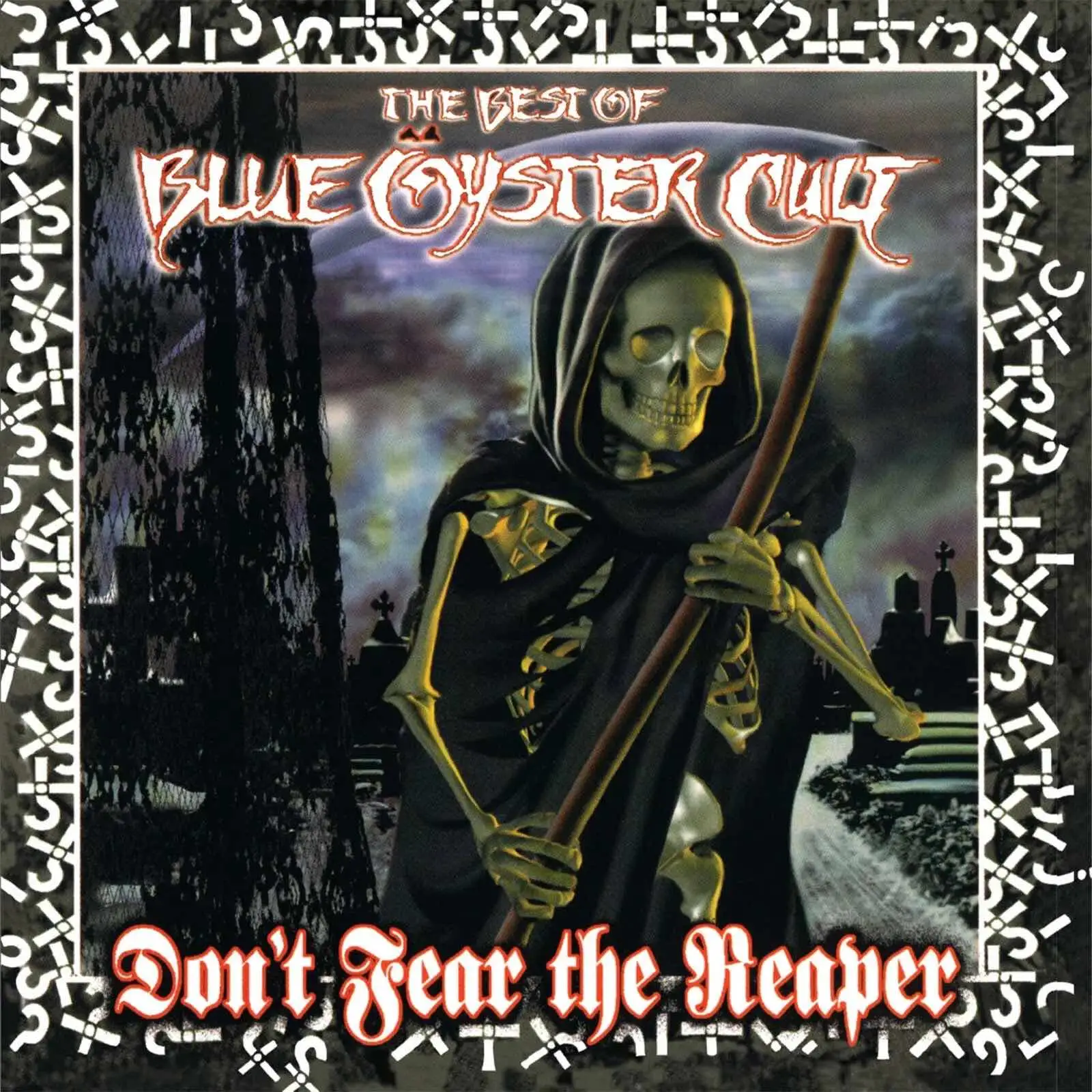 BLUE OYSTER CULT - Don't Fear The Reaper - The Best Of Blue Öyster Cult (clear & black marbled)