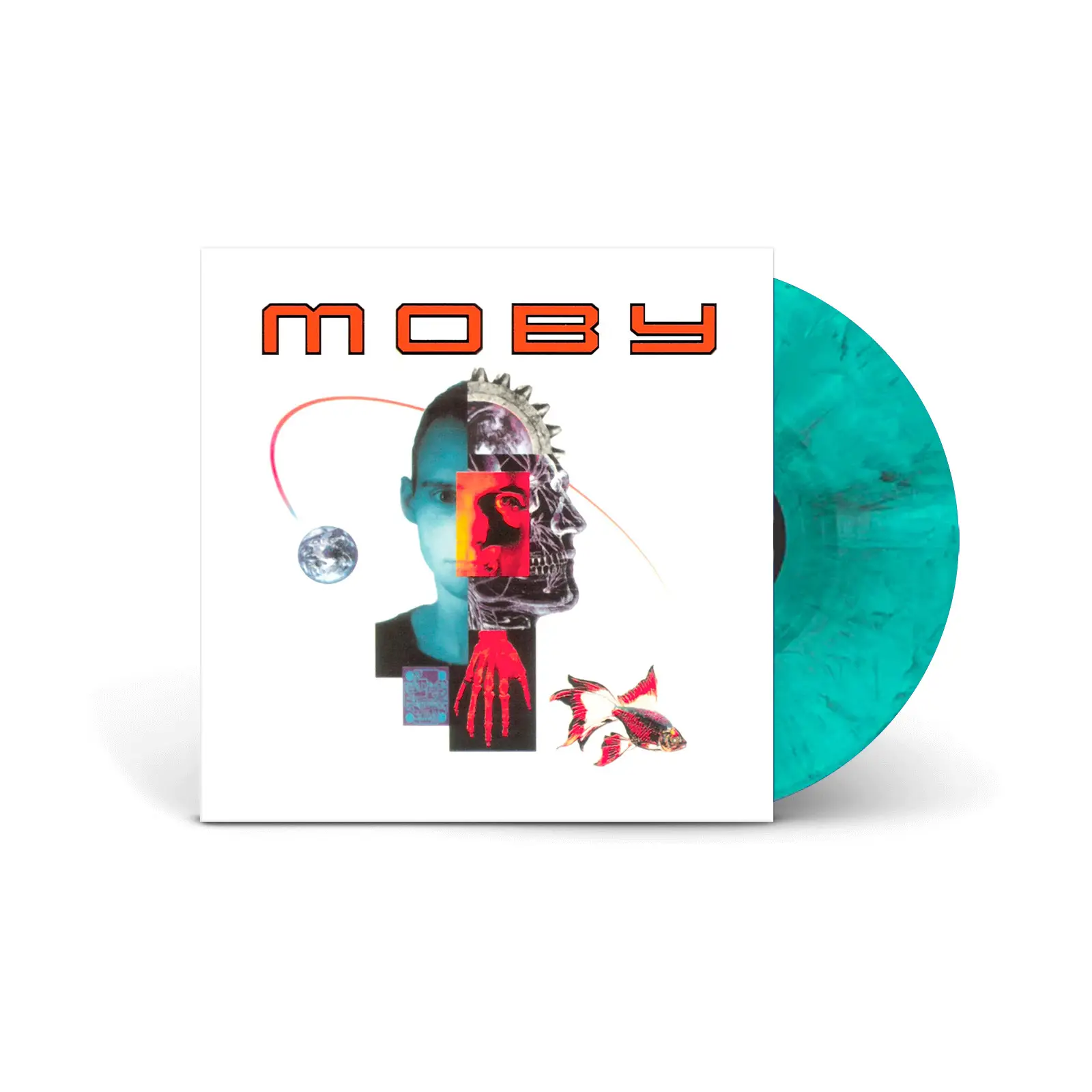 MOBY - Moby (black, white & blue marble) MOBY - Moby (black, white & blue marble)