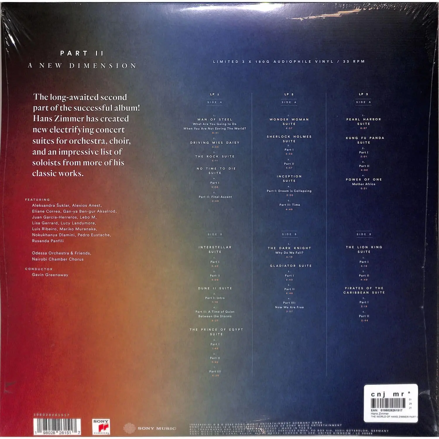 HANS ZIMMER - The World Of Hans Zimmer (Part II) (A New Dimension) HANS ZIMMER - The World Of Hans Zimmer (Part II) (A New Dimension)