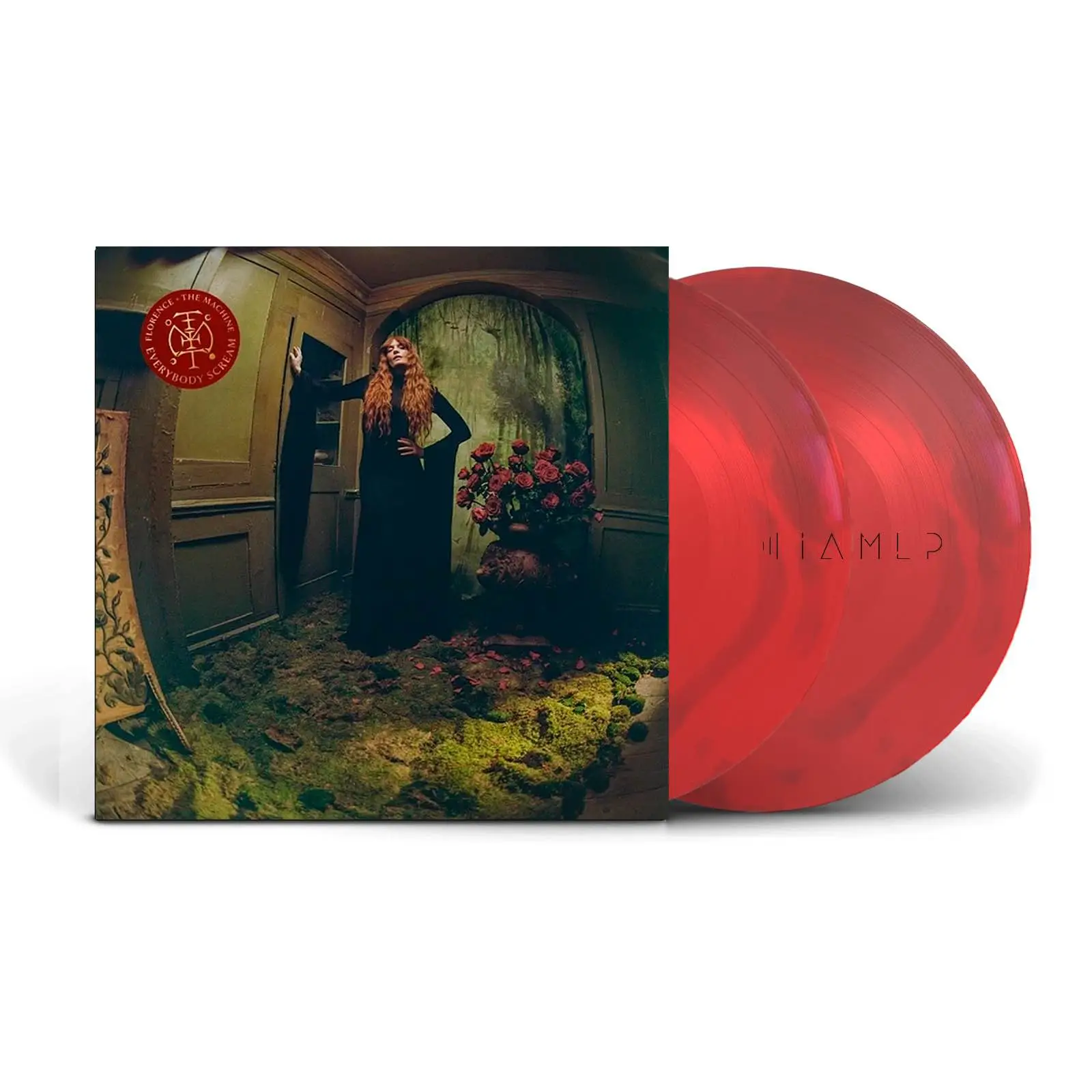 FLORENCE + THE MACHINE - Everybody Scream (red translucent with marbled)