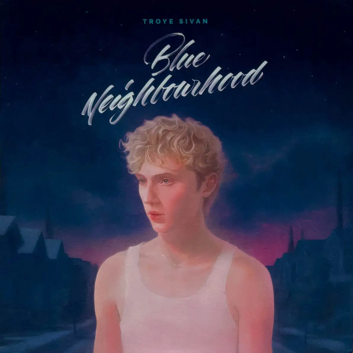 TROYE SIVAN - Blue Neighbourhood (pink & blue)