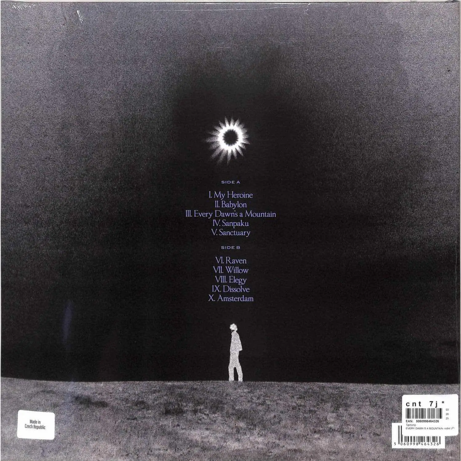 TAMINO - Every Dawn's A Mountain (black & silver marbled)