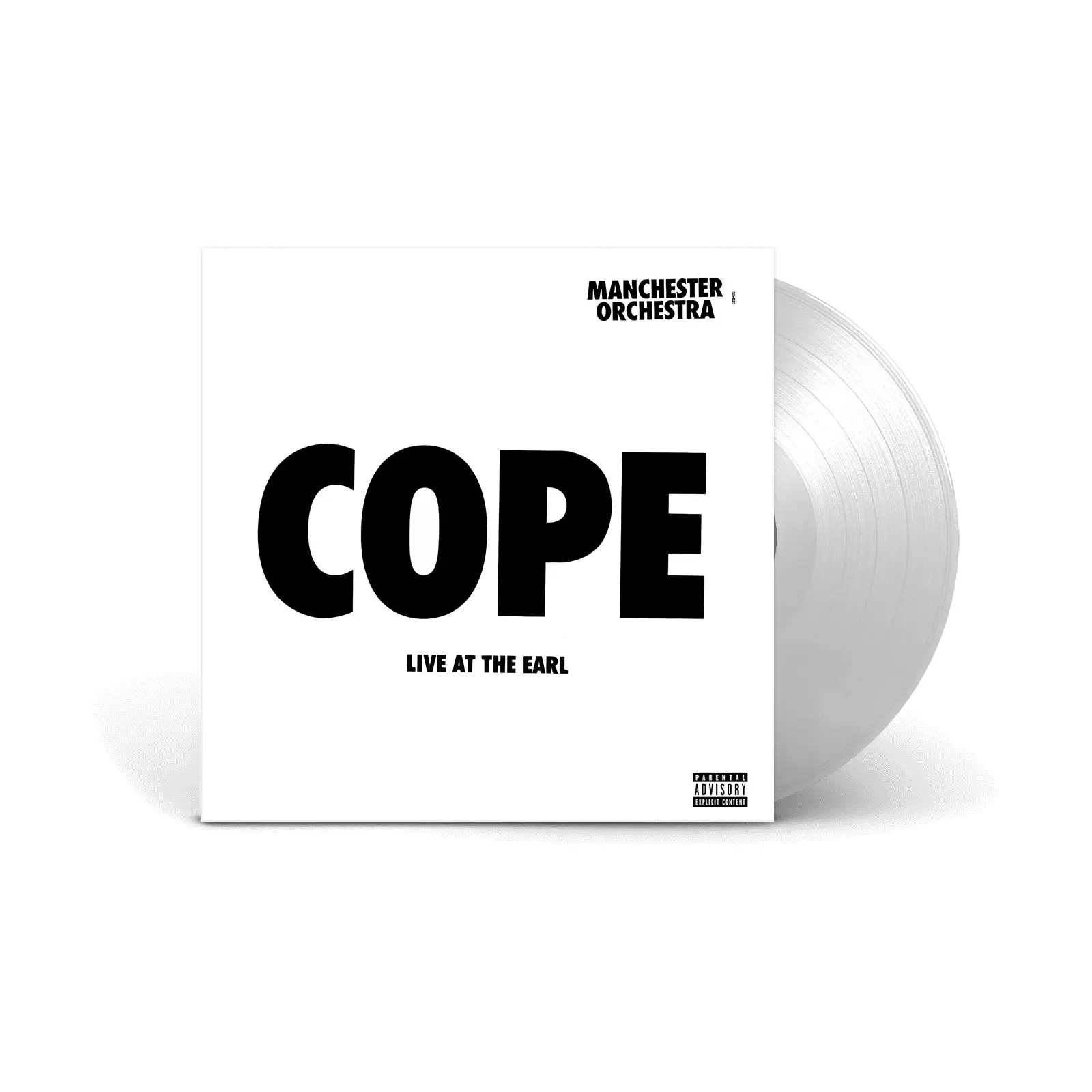 MANCHESTER ORCHESTRA - Cope Live at the Earl (clear) MANCHESTER ORCHESTRA - Cope Live at the Earl (clear)