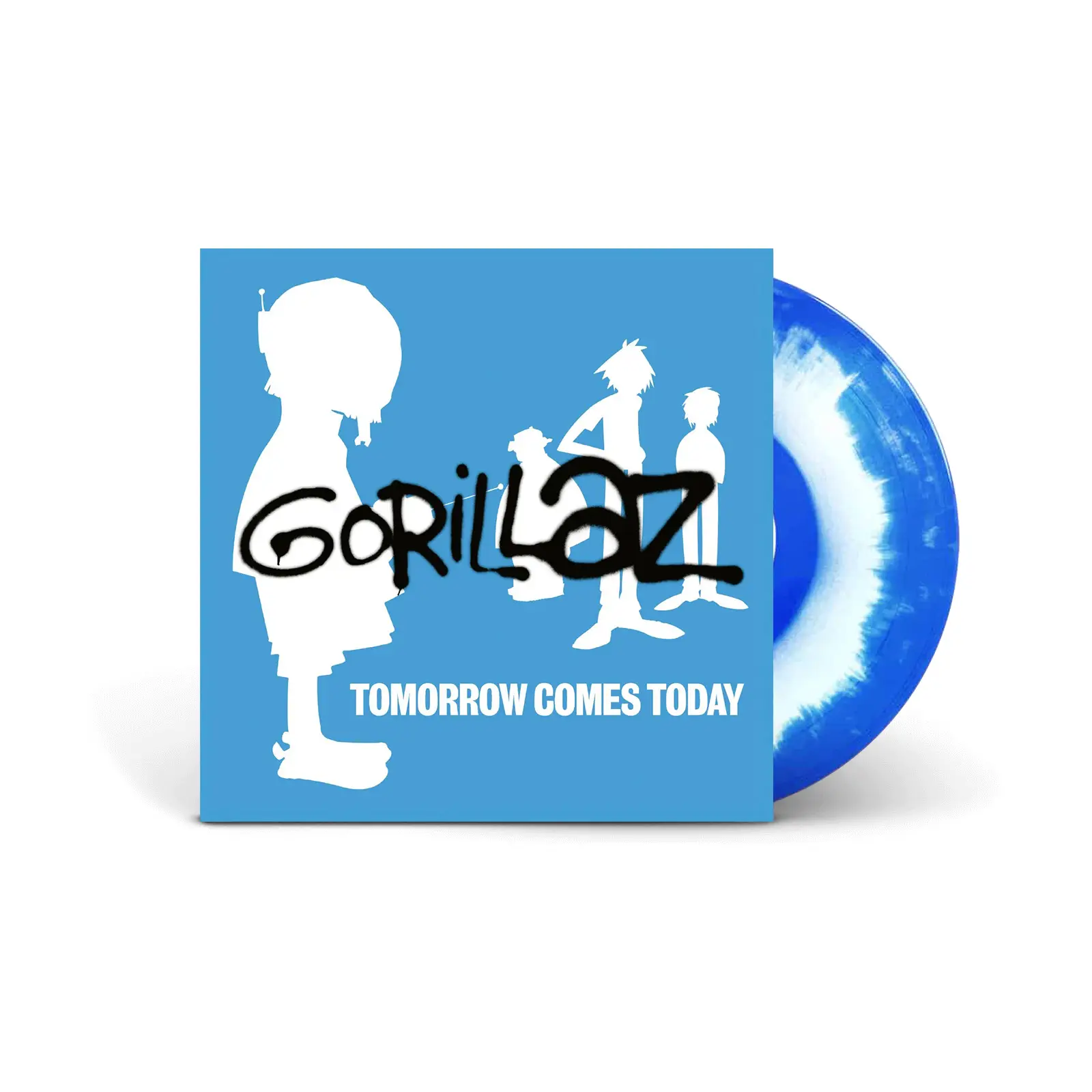 GORILLAZ - Tomorrow Comes Today (blue white)