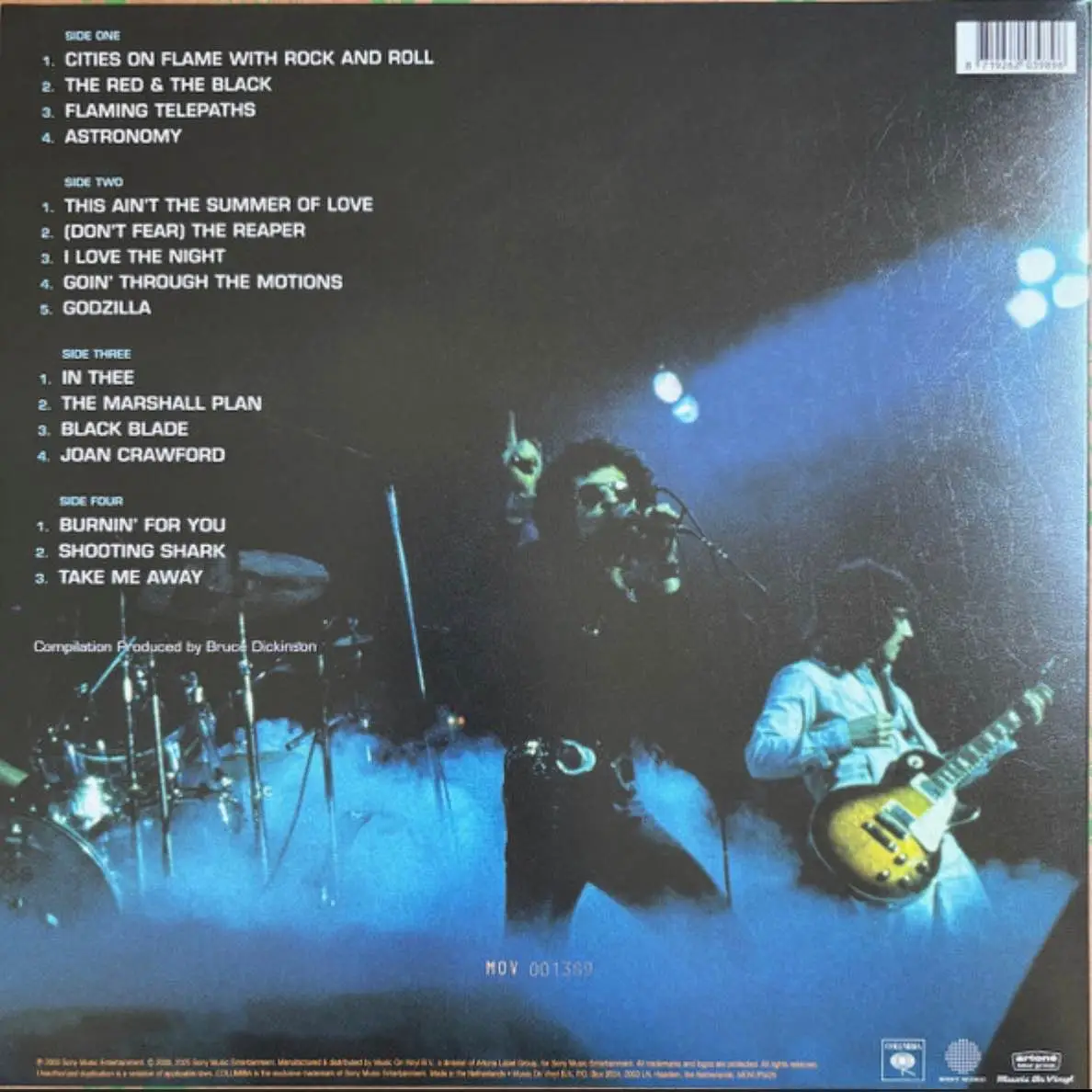 BLUE OYSTER CULT - Don't Fear The Reaper - The Best Of Blue Öyster Cult (clear & black marbled)